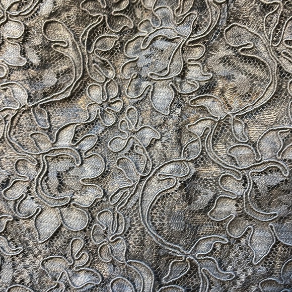 Vtg Only Hearts Black Lace Halter Corset Top Open Back 36C - Picture 2 of 8